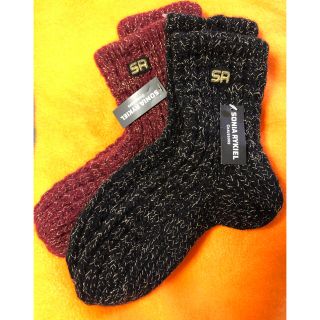 ソニアリキエル(SONIA RYKIEL)のルームソックス　2足セット(ソックス)