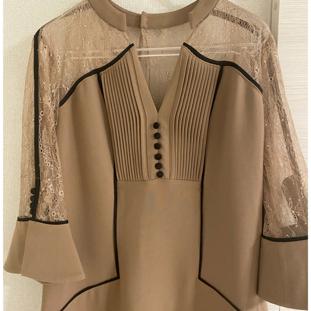 SNIDEL - 去年新品 スナイデル レースジョーゼットタイトワンピ の通販
