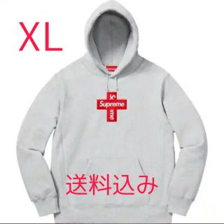 シュプリーム(Supreme)のCross Box Logo Hooded Sweatshirt L ボックス(パーカー)