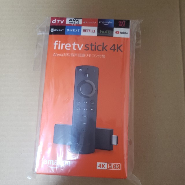 Fire TV Stick 4K - Alexa対応音声認識リモコン付属 | ス スマホ/家電/カメラのテレビ/映像機器(その他)の商品写真