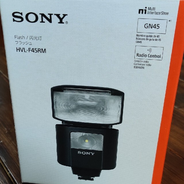 SONY(ソニー)のHVL-F45RM スマホ/家電/カメラのカメラ(ストロボ/照明)の商品写真