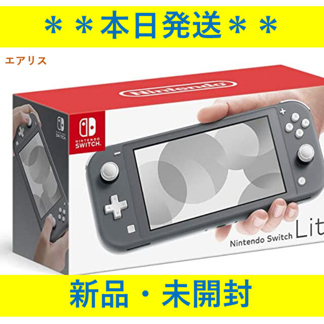 Switch Lite 任天堂 スイッチ ライト 本体  ニンテンドウ　グレー