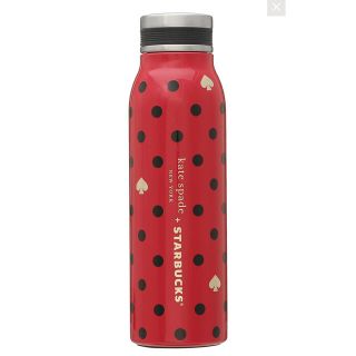 スターバックスコーヒー(Starbucks Coffee)のステンレスボトル Kate Spade ポルカドッツ444ml(タンブラー)