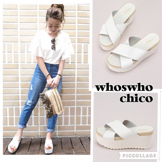 who's who Chico(フーズフーチコ)のvvvv様専用✨新品未使用✨サンダル💕 レディースの靴/シューズ(サンダル)の商品写真