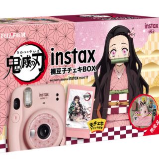 フジフイルム(富士フイルム)の新品　24時間以内発送　鬼滅の刃 禰󠄀豆子 チェキBOX(フィルムカメラ)