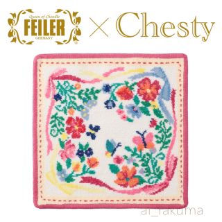 チェスティ(Chesty)のお値下げ！新品♡限定完売 Chesty × FEILER リボンスカーフハンカチ(ハンカチ)