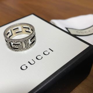 グッチ(Gucci)のGUCCI スクエアG シルバーリング(リング(指輪))