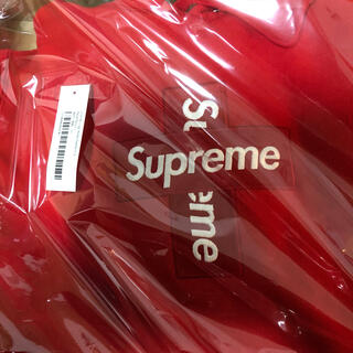 シュプリーム(Supreme)のSupreme box logo cross hooded Red(パーカー)