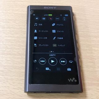 ウォークマン(WALKMAN)のSONY ウォークマン NW-A55 16GB グレイッシュブラック (ポータブルプレーヤー)