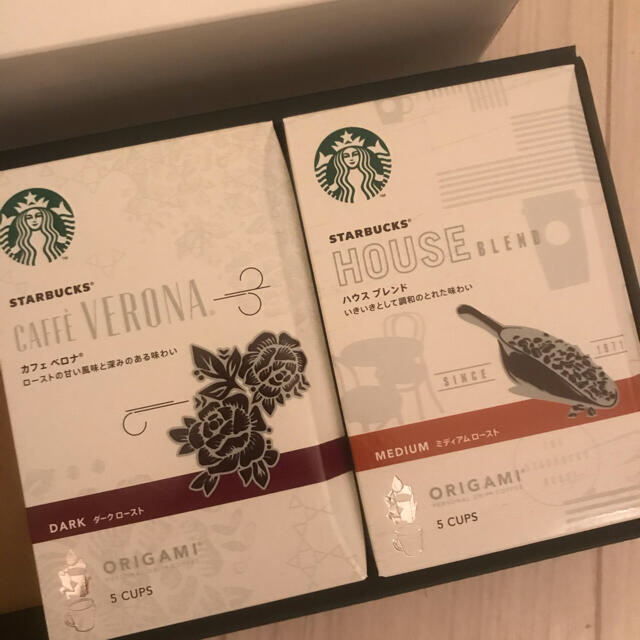 Starbucks Coffee(スターバックスコーヒー)のスターバックス オリガミ パーソナルドリップコーヒー 5パック×4 食品/飲料/酒の飲料(コーヒー)の商品写真