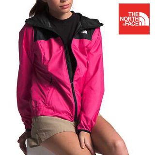 ザノースフェイス(THE NORTH FACE)の新品未使用 ノースフェイス ピンク ロゴ サイクロン ジャケット Sサイズ(ナイロンジャケット)