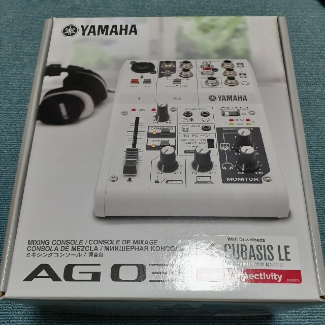YAMAHA AG03 配信 ミキサー/オーディオインターフェース 【返品不可