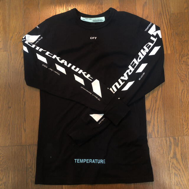 Off-white temperature ロンt | フリマアプリ ラクマ