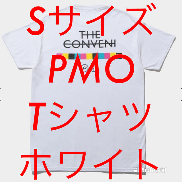 PEACEMINUSONE(ピースマイナスワン)のPMO X THE CONVENI T-SHIRT White  S 白 メンズのトップス(Tシャツ/カットソー(半袖/袖なし))の商品写真