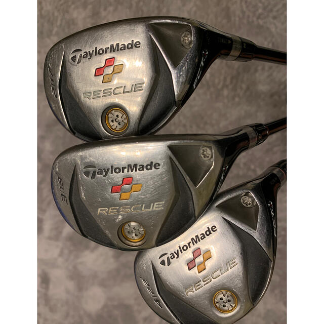 TaylorMade - テーラーメイド レスキュー U2,3,4 ユーティリティ３本 ...