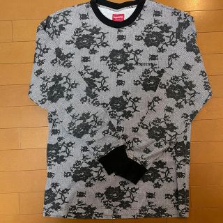 シュプリーム(Supreme)のmサイズ supreme Rose l/s tee black(Tシャツ/カットソー(七分/長袖))