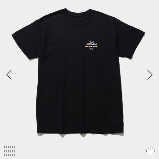 PEACEMINUSONE(ピースマイナスワン)のPMO X THE CONVENI T-SHIRT Black L 黒 メンズのトップス(Tシャツ/カットソー(半袖/袖なし))の商品写真