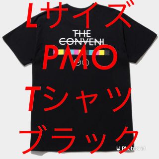 ピースマイナスワン(PEACEMINUSONE)のPMO X THE CONVENI T-SHIRT Black L 黒(Tシャツ/カットソー(半袖/袖なし))
