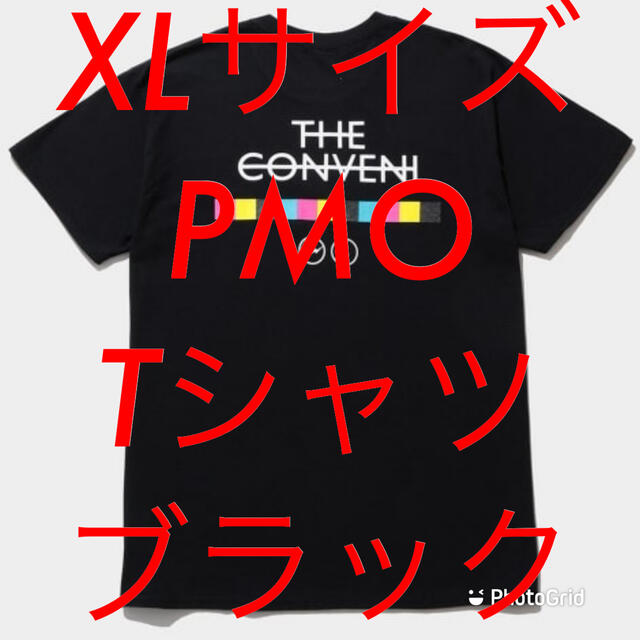 PEACEMINUSONE(ピースマイナスワン)の●PMO X THE CONVENI T-SHIRT Black XL 黒 メンズのトップス(Tシャツ/カットソー(半袖/袖なし))の商品写真