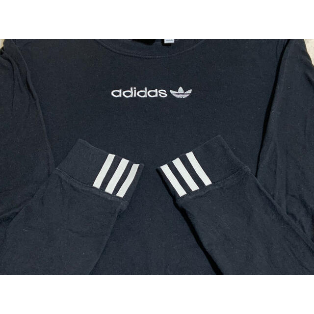 adidas(アディダス)のadidas レディース　長袖   OT  オーバーサイズ レディースのトップス(Tシャツ(長袖/七分))の商品写真