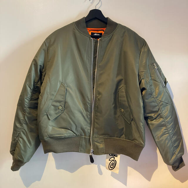 STUSSY - stussy cdg bomber jacket ma-1 m 40周年の通販 by bedstuy ...