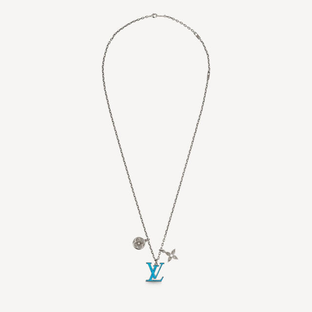 ルイヴィトン ネックレス LVイニシャル ターコイズ BTS ジミン着用 ルイヴィトン ネックレス LVイニシャル ターコイズ BTS ジミン着用