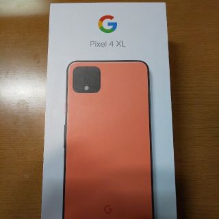 ソフトバンク(Softbank)の(極美品A) Pixel 4 XL 橙 Softbank SIMロック解除済(スマートフォン本体)