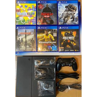 激安！PS4本体(箱付き)美品＋ウイニングイレブンセット！　早い者勝ち！