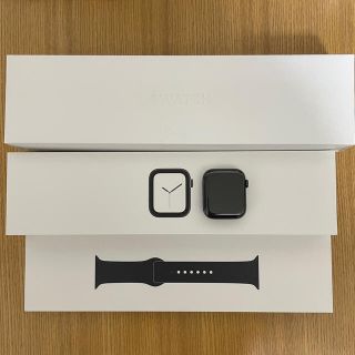 アップルウォッチ(Apple Watch)の値下【中古】Apple Watch シリーズ4 黒 ステンレス(腕時計(デジタル))