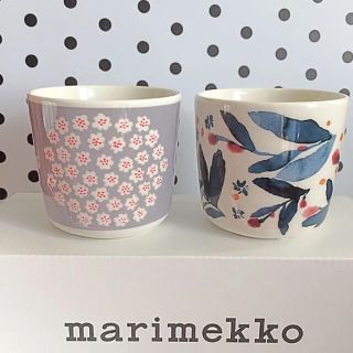 マリメッコ(marimekko)の♡マリメッコ ラテマグ ヒュフマ プケッティ マグ marimekko (グラス/カップ)