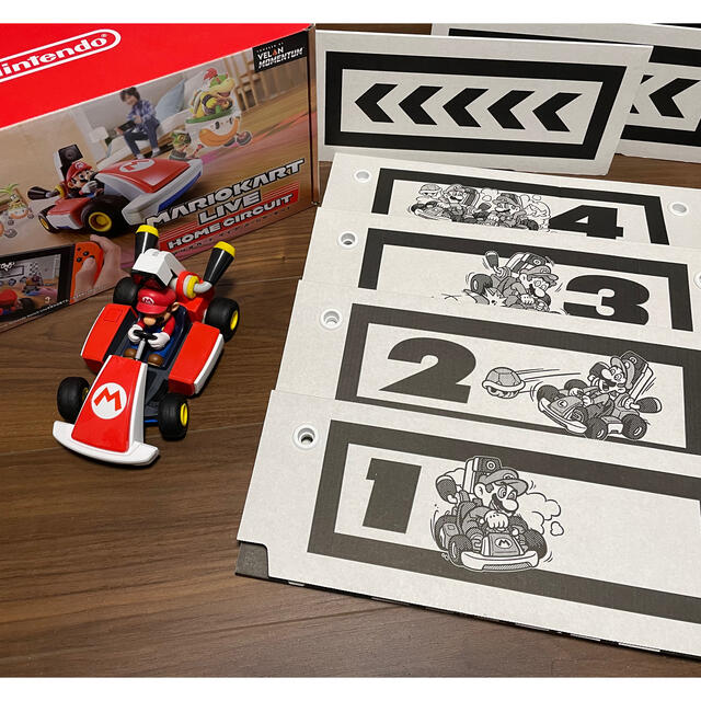 Nintendo Switch(ニンテンドースイッチ)のマリオカート ライブ ホームサーキット マリオセット Switch エンタメ/ホビーのゲームソフト/ゲーム機本体(家庭用ゲームソフト)の商品写真