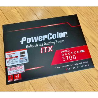 新品 PowerColor Radeon RX 5700 ITX(PCパーツ)