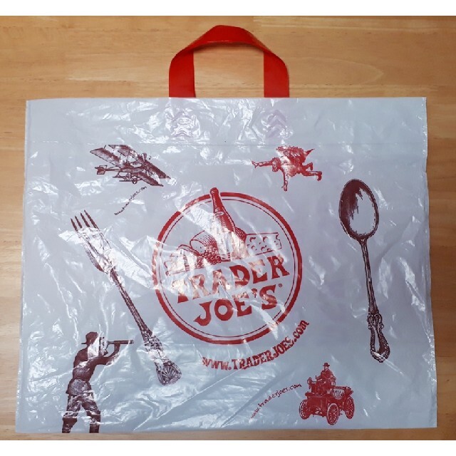 DEAN & DELUCA(ディーンアンドデルーカ)のTRADER JOE'S プラスチック袋 レディースのバッグ(エコバッグ)の商品写真