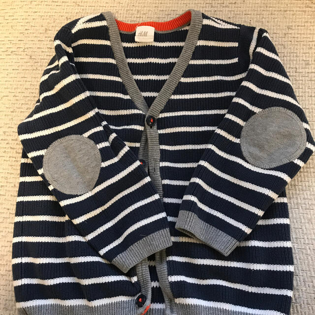 H&M(エイチアンドエム)のキッズ　ベビー　カーディガン　トップス キッズ/ベビー/マタニティのキッズ服男の子用(90cm~)(カーディガン)の商品写真