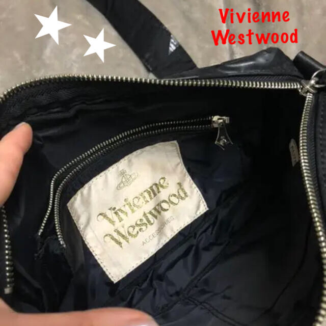 Vivienne Westwood(ヴィヴィアンウエストウッド)のⓂ︎様専用☆【正規品】美品☆VivienneWestwood☆ 黒 レディースのバッグ(ショルダーバッグ)の商品写真