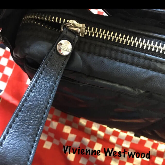 Vivienne Westwood(ヴィヴィアンウエストウッド)のⓂ︎様専用☆【正規品】美品☆VivienneWestwood☆ 黒 レディースのバッグ(ショルダーバッグ)の商品写真