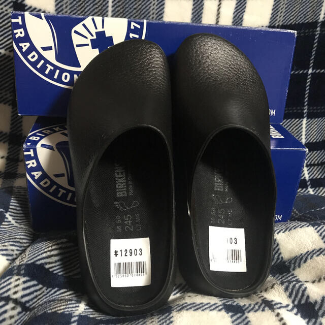 BIRKENSTOCK(ビルケンシュトック)のラスト1 新品未使用　ビルケンシュトック　スーパービルキー　黒 レディースの靴/シューズ(サンダル)の商品写真