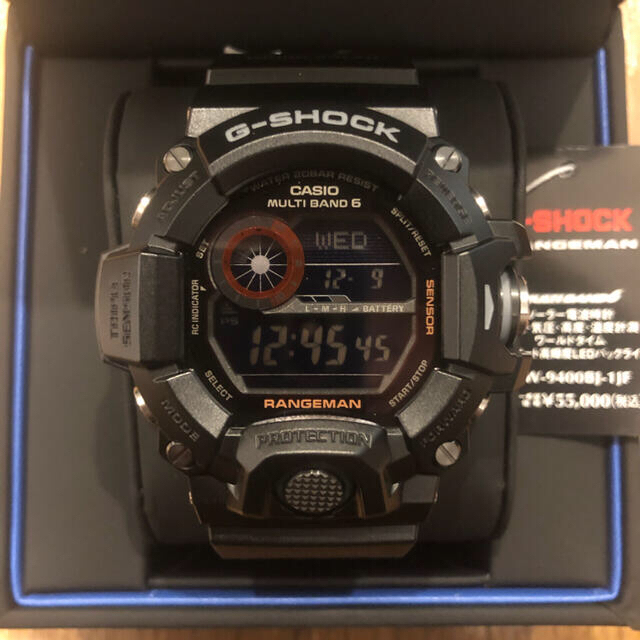 デジタル】 CASIO - 新品 G-SHOCK RANGEMAN GW-9400BJ-1JF 10個の通販