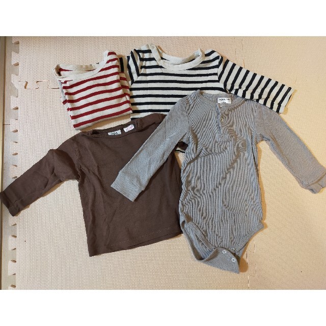 ZARA KIDS(ザラキッズ)の秋冬トップス70 セット売り キッズ/ベビー/マタニティのベビー服(~85cm)(シャツ/カットソー)の商品写真