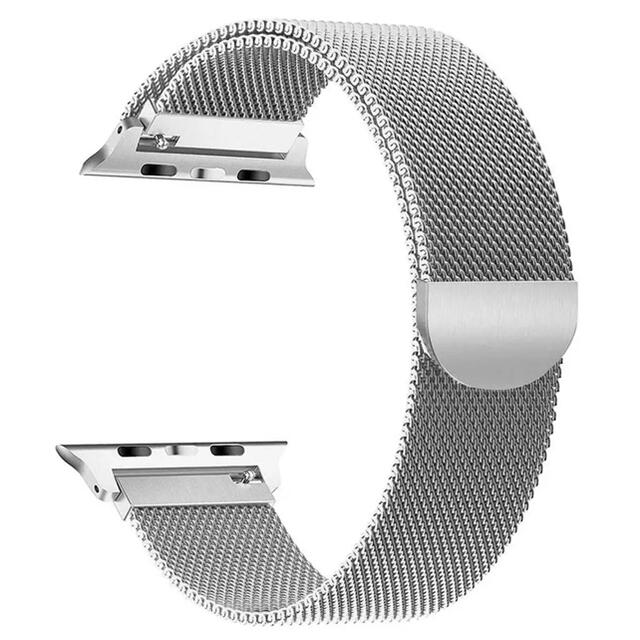 Apple Watch(アップルウォッチ)のApple Watch  アップルウォッチ　ミラネーゼ　バンド　ベルト メンズの時計(金属ベルト)の商品写真