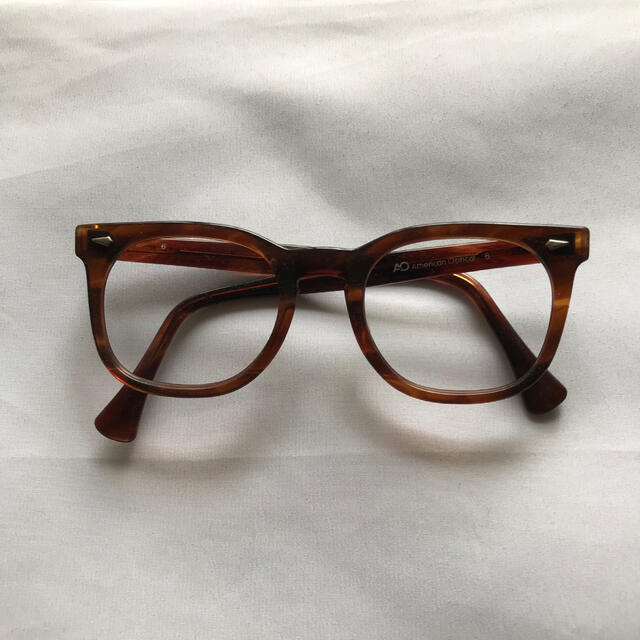 Vintage AO American Optical 眼鏡 メガネ amber - サングラス/メガネ