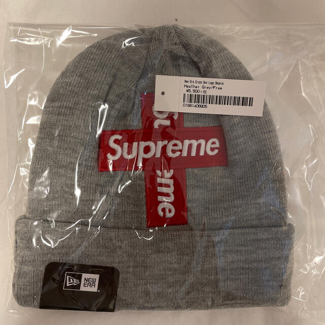 帽子supreme cross box logo beanie