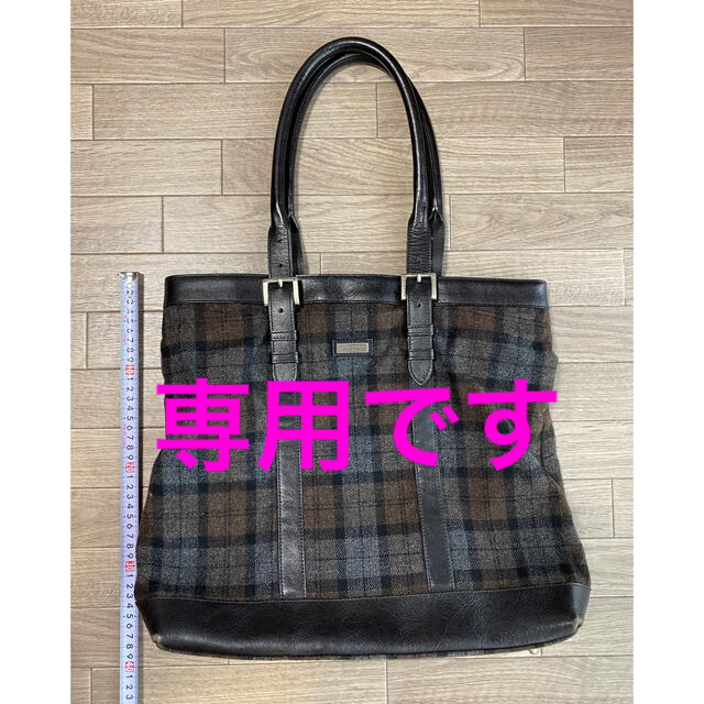 BURBERRY BLACK LABEL(バーバリーブラックレーベル)のバーバリーブラックレーベル✴︎トートバッグ メンズのバッグ(トートバッグ)の商品写真