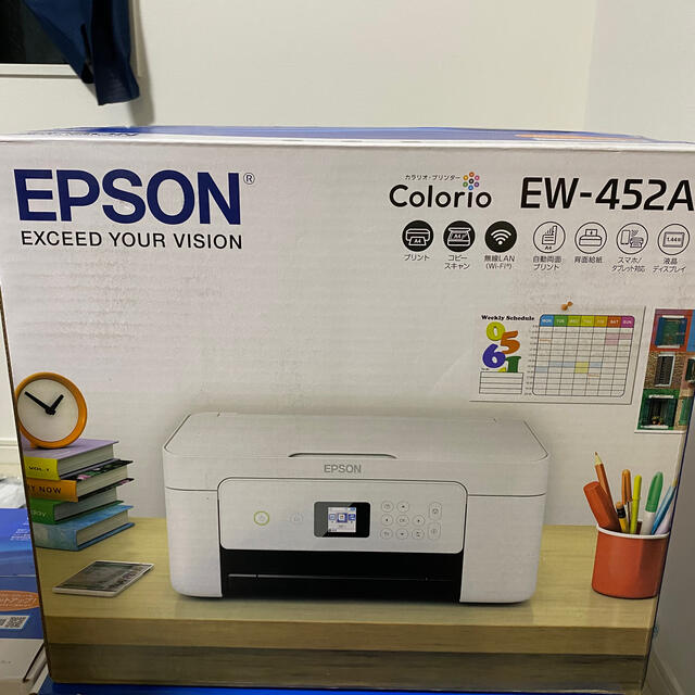 EPSON プリンター EW-452A インクジェット複合機 新品 エプソン | www