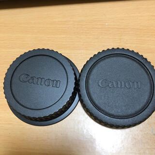キヤノン(Canon)のCanon純正品キャップセット、EFレンズボディキャップ、リアキャップ(デジタル一眼)