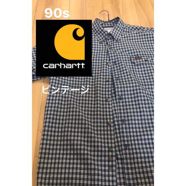 carhartt(カーハート)の90s   古着　カーハート　シャツ　Carhartt  メンズのトップス(シャツ)の商品写真