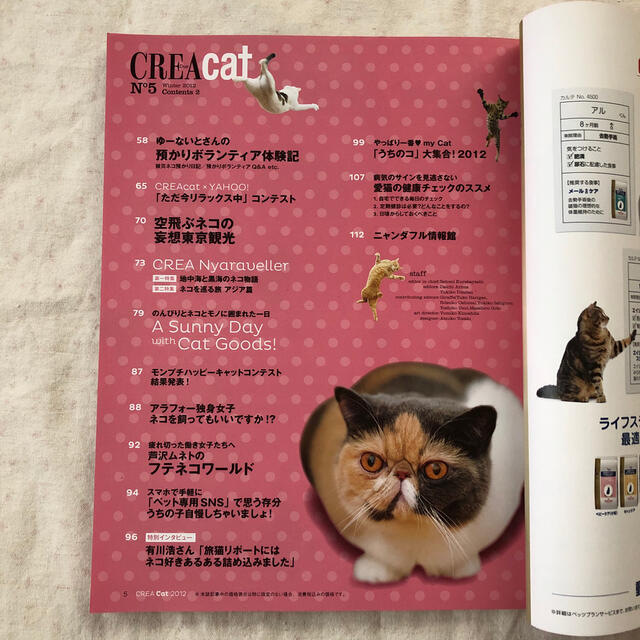 文藝春秋(ブンゲイシュンジュウ)のＣＲＥＡ　Ｄｕｅ　ｃａｔ ｎｏ　５ エンタメ/ホビーの本(住まい/暮らし/子育て)の商品写真