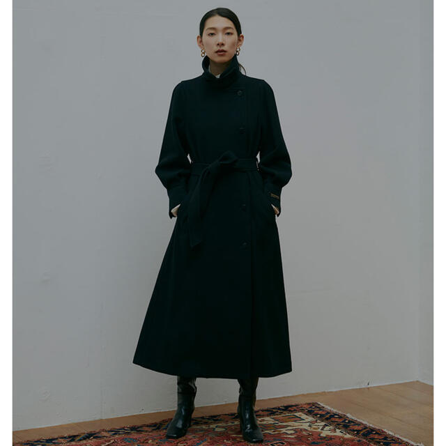 ameri vintage POOFY FLARE LONG COAT M ジャケット/アウター ロング