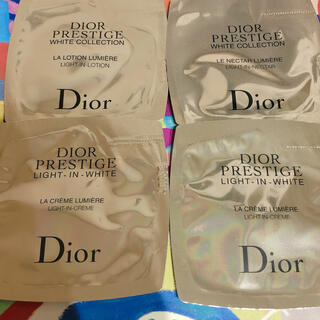 ディオール(Dior)のDiorプレステージ ホワイト　サンプル３種(サンプル/トライアルキット)
