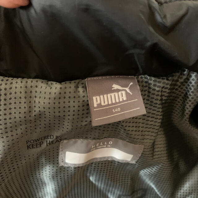 PUMA(プーマ)のPUMA ダウン　140 キッズ/ベビー/マタニティのキッズ服男の子用(90cm~)(ジャケット/上着)の商品写真